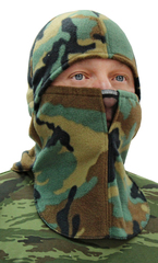 Шапка- маска Буран тк.Флис цв. КМФ