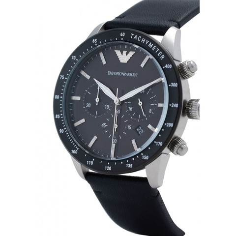 Emporio Armani мужские  черный циферблат AR11243 - First Class