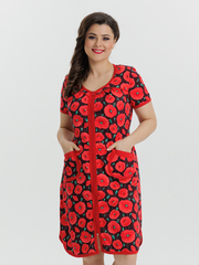 4595В Халат на молнии