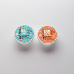 CAFE MIMI  Подарочный набор НЕЖНАЯ КОЖА (крем для рук + крем-маска для рук) 100мл