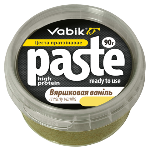 Приманка Vabik PASTE тесто протеиновое Сливочная ваниль 90г (заказ от 5 шт)