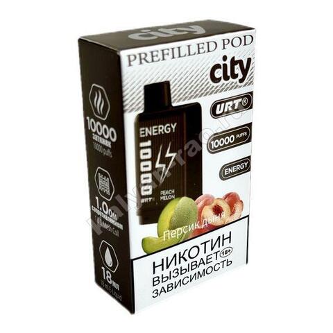 Картридж City Energy - Персик Дыня 10000 затяжек