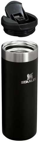Картинка термостакан Stanley AeroLight Transit Mug 0.47L Black - 1