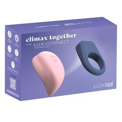 Набор Kiiroo Luxus: интерактивный вибратор LuxHer и эрекционное кольцо LuxHim - 