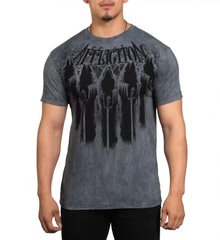 Футболка  Affliction FOREBODING GREY