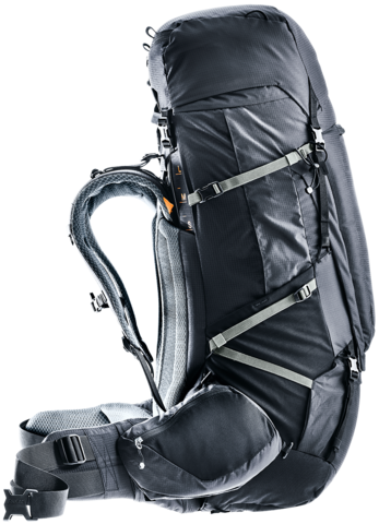 Картинка рюкзак туристический Deuter Aircontact Pro 75+10 Black - 14