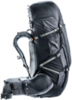Картинка рюкзак туристический Deuter Aircontact Pro 75+10 Black - 14