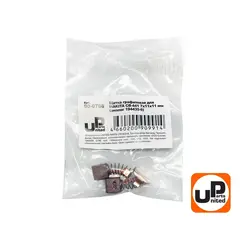 Щетка графитовая UNITED PARTS 7х11х11мм для MAKITA СВ-441 (аналог 194435-6) (10шт) 90-0788