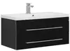 Aquanet 172336 Компл.2 - Тумба Верона 90 цв.черный (172336)
