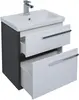 Aquanet 212578 Тумба с раковиной Aquanet Фостер 60 эвкалипт мистери/белый (212578)