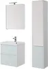 Aquanet 242522 Тумба с раковиной Гласс 60 цв.белый (242522)