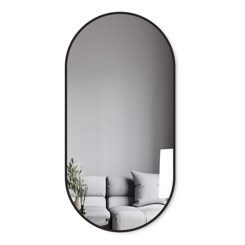 Зеркало FAXÄLVEN, размер: 1200*600, черный