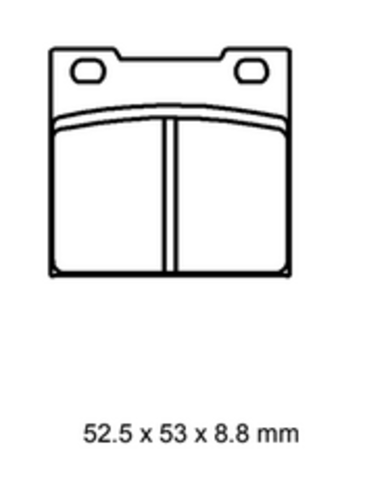 Колодки  G-brake   GM-03019S