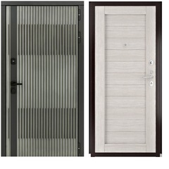 Купить Входная дверь Elfy - ЛУ 21 экошпон капучино