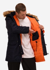 Парка Alpha Industries N-3B Slim Fit Rep. Blue (Синяя)