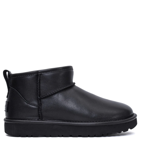Ugg Mens Classic Ultra Mini Metallic Black