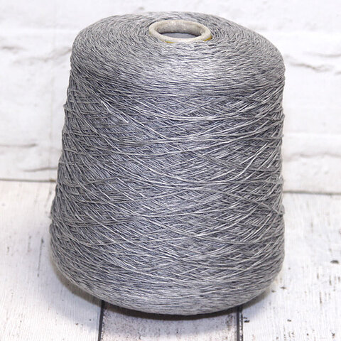 Хлопок со льном (20%) LORO PIANA IRISH FANCY 550 серый меланж