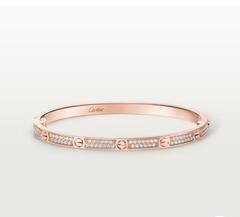 16237- Браслет LOVE small model pave  lux качество VGOLD