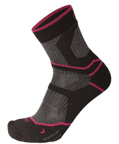 Элитные термоноски Mico Extra Dry Trek Medium Weight Pink для бега