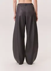 Брюки MAGIC FLOWERS темно-серого цвета