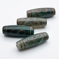 "Дзи" Денежный крючок, размер около 30*10 мм, цена за 1 шт