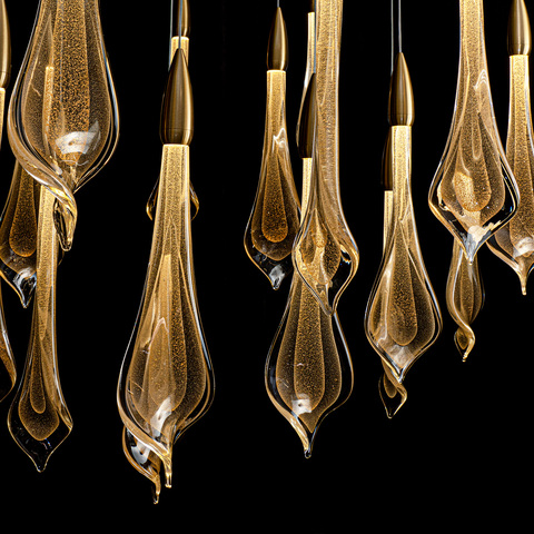 Подвесная светодиодная люстра Modelux ML.89181.18 BS