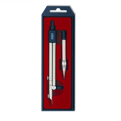 Циркуль металлический KOH-I-NOOR с механическим карандашом 9004, пластик.короб. с подвесом