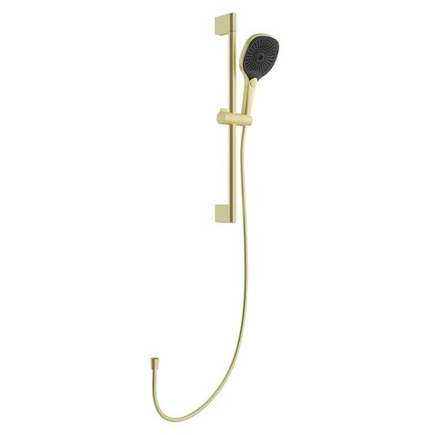 Aqueduto CHU0650 AQD CHUVA Душевой гарнитур, квадратный, шлифованное золото