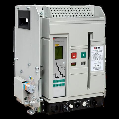 Выключатель воздушный автоматический ВА-450 1600/1000А 3P 65кА выкатной v2 EKF