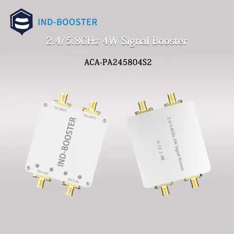 Acasom ACA-PA245804S2 Двух канальный Усилитель Wi-Fi сигнала, бустер 2,4/5,8 Гц 4W 36 дБм