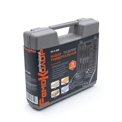 Набор коронок и сверл по дереву, 28 предметов (РемоКолор) 35-0-000