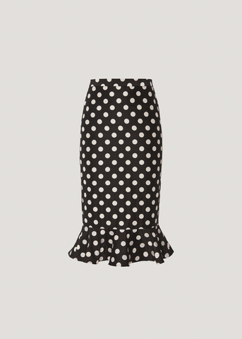 Polka dot юбка