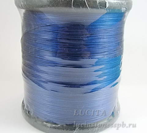 Тросик ювелирный 0,45 мм (синий) - 10 метров ()