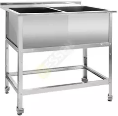 Ванна двухсекционная HESSEN ВМП 2/5 (оц)