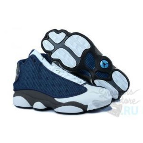 Air Jordan XIII (13) "Flint" Retro (Navy/Carolina Blue/Flint Grey/White)