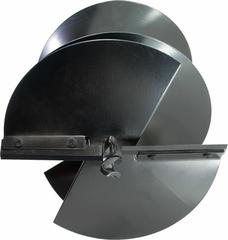 Шнек однозаходный для грунта DDE мотобура (ф - 250 мм, L - 800 мм, посадка на вал 20 мм) (Арт. SGA-250/800)