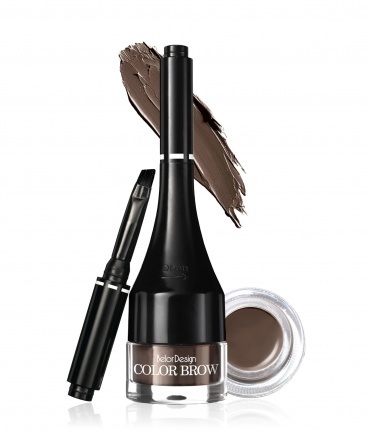 BelorDesign Подводка для бровей  Color Brow тон №4 тёмно-коричневый