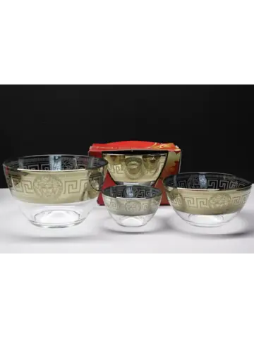 Набор салатников стеклянный 3 шт