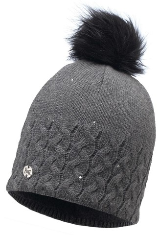 Картинка шапка вязаная Buff Hat Knitted Polar Chic Elie Grey - 1
