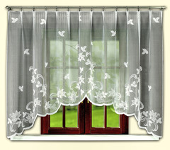 Тюль-арка на кухню 300*170 