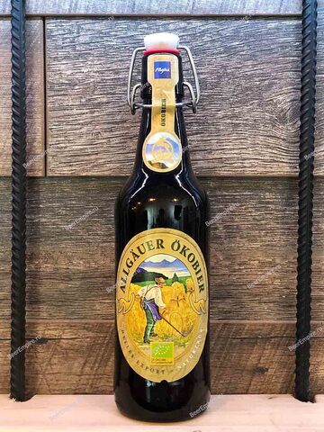 Der Hirschbrau Allgauer Okobier светлое фильтр. 0,5 л.