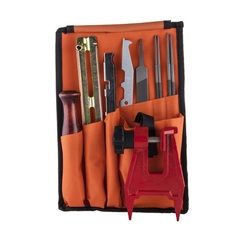 Заточной набор DDE 10 в 1 (нап 4,0х2шт,4,8х2шт, пл.нап, шаблон, планка,ручка,скребок,струбцина)