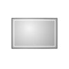 BelBagno SPC-KRAFT-1200-800-LED-TCH-WARM Зеркало в алюминиевой раме со встроенным светильником, сенсорным выключателем и подогревом, SPC-KRAFT-1200-800-LED-TCH-WARM, 1200x32x800 мм