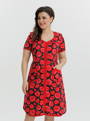 4595В Халат на молнии