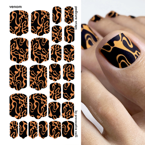 ПЛЕНКИ NAIL WRAPS VENOM