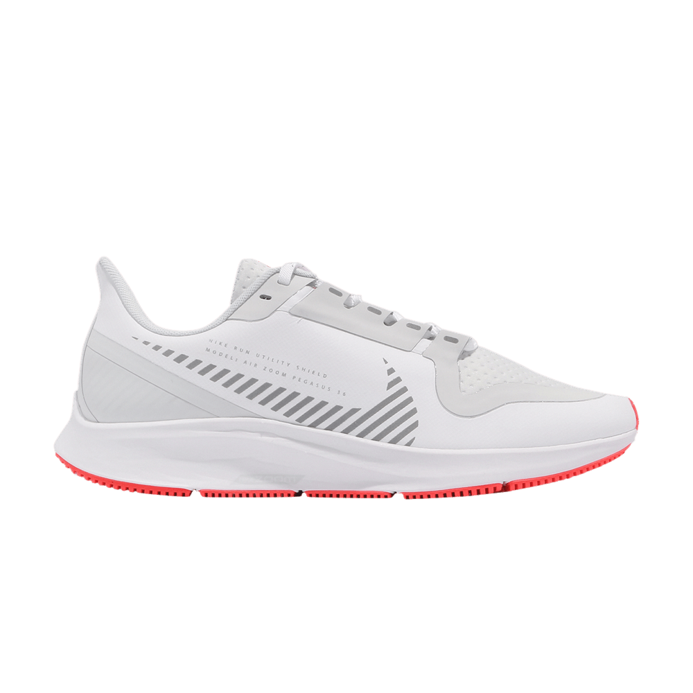 Nike air zoom pegasus 36 shield women's white hotsell