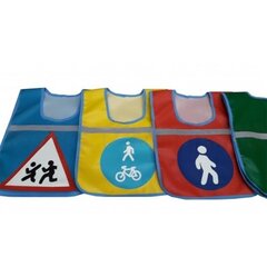 Детская дидактическая «жилетка» со светоотражательными полосками