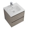 BelBagno KRAFT-500-2C-SO-RGB KRAFT База под раковину подвесная с двумя выкатными ящиками, Rovere Galifax Bianco, 500x460x500, KRAFT-500-2C-SO-RGB