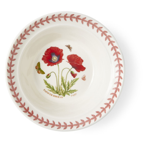 Тарелка для каши 15.5см Portmeirion Ботанический сад. Летний луг Мак