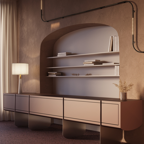 Светильник светодиодный для штанговой системы освещения Maytoni AXITY Points C101CL-L1000-24W3-6K-BS